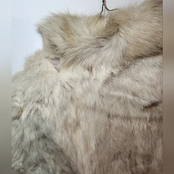 Rabbit fur coat woman's size medium - Picture 3 of 4